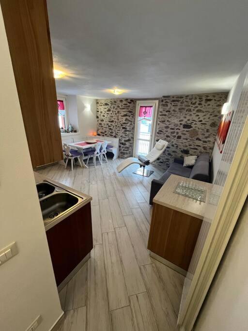 Trilocale Con Vista Piste Da Sci Lejlighed Villa d'Allegno Eksteriør billede
